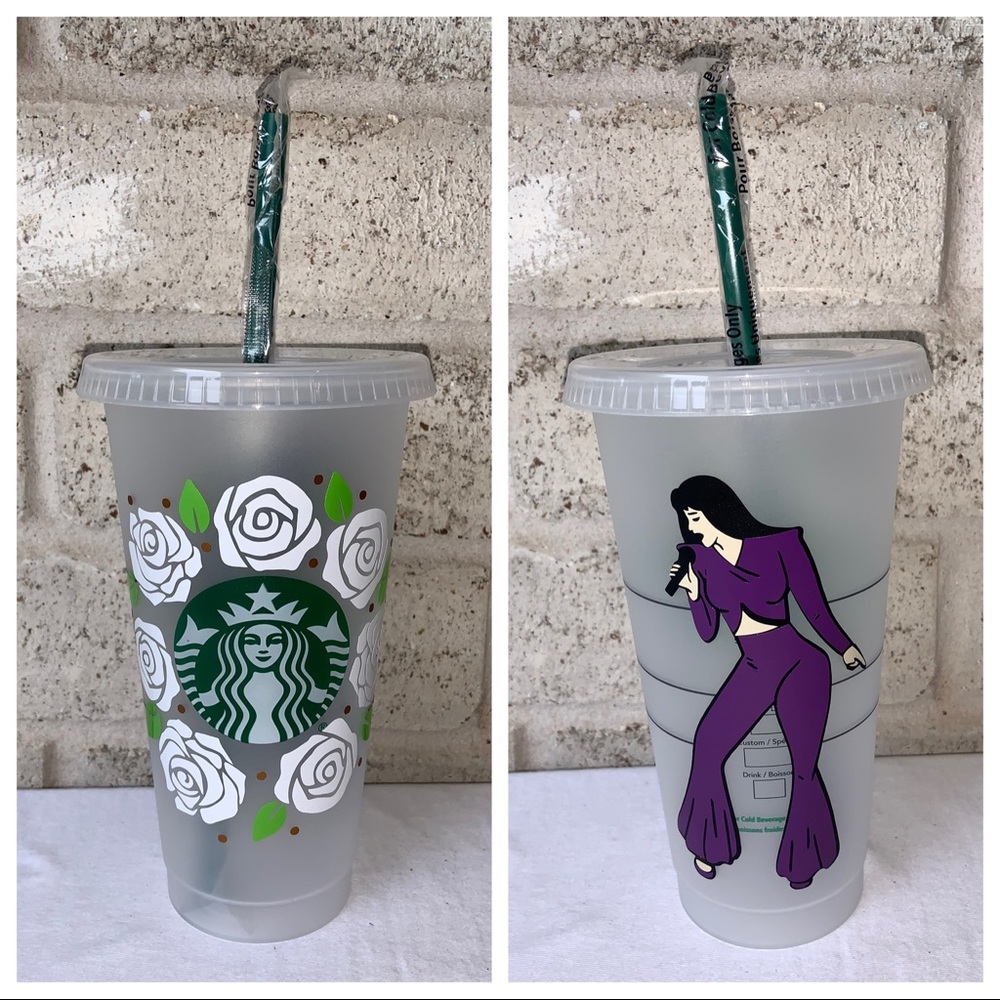 Selena inspired Starbucks reusable cup